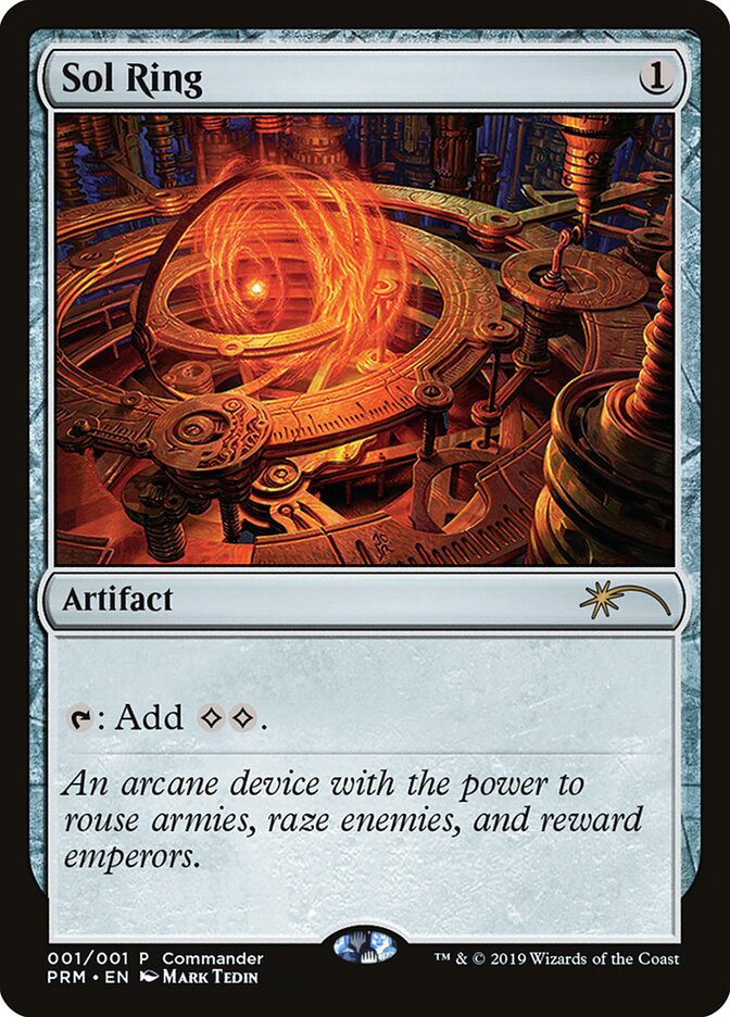 Anel Solar / Sol Ring - Magic: The Gathering - MoxLand