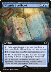 Livro de Magias do Mago / Wizard's Spellbook - Magic: The Gathering - MoxLand