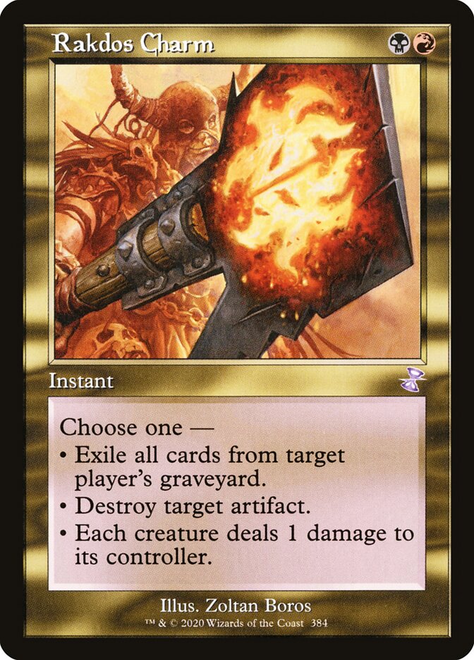 Amuleto Rakdos / Rakdos Charm - Magic: The Gathering - MoxLand