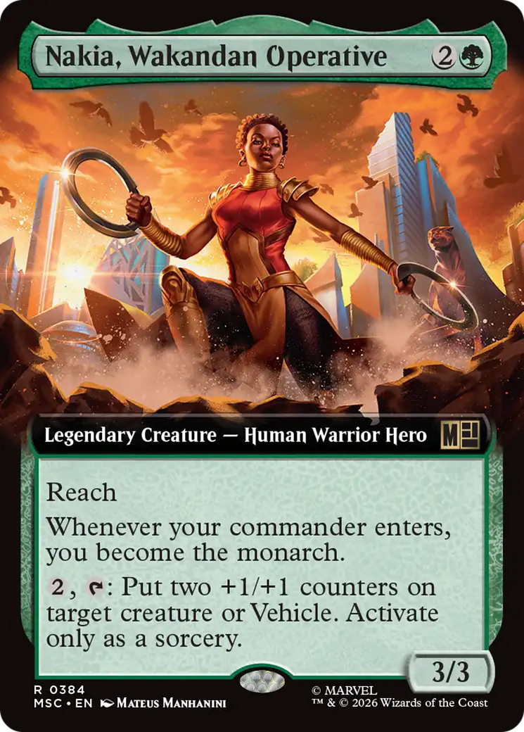 Nakia, Wakandan Operative - Magic: The Gathering - MoxLand