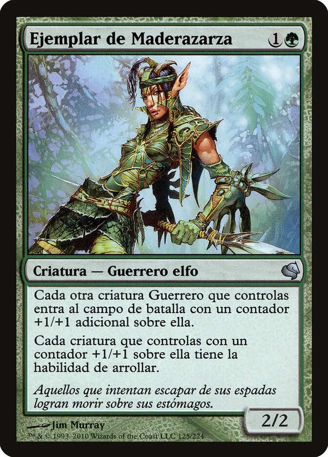 Paradigma da Floresta de Arbustos / Bramblewood Paragon - Magic: The Gathering - MoxLand