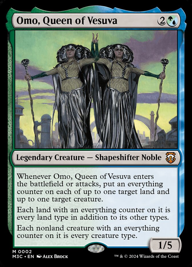 Omo, Rainha de Vesuva / Omo, Queen of Vesuva - Magic: The Gathering - MoxLand