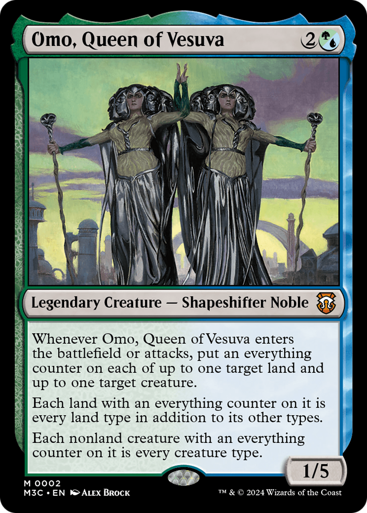 Omo, Rainha de Vesuva / Omo, Queen of Vesuva - Magic: The Gathering - MoxLand