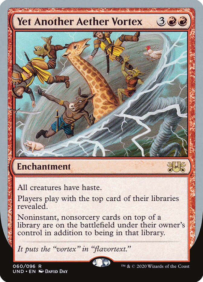 Yet Another Aether Vortex / Yet Another Aether Vortex - Magic: The Gathering - MoxLand