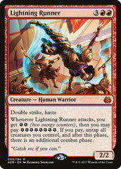 Corredora Relâmpago / Lightning Runner - Magic: The Gathering - MoxLand