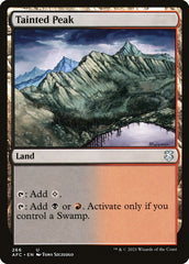 Cume Contaminado / Tainted Peak - Magic: The Gathering - MoxLand