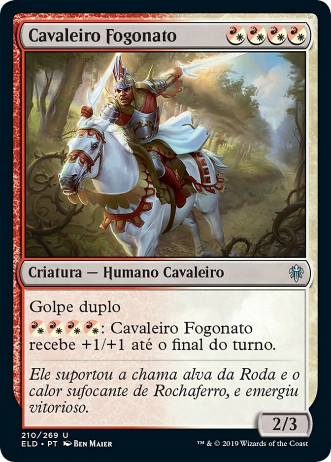 Cavaleiro Fogonato / Fireborn Knight - Magic: The Gathering - MoxLand