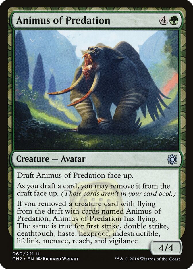 Animus of Predation - Magic: The Gathering - MoxLand