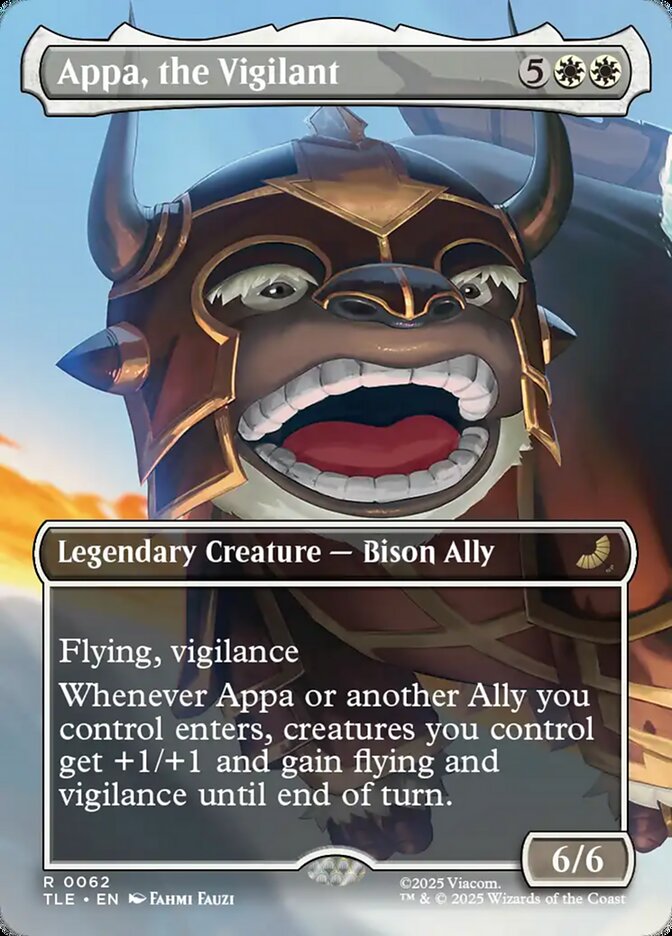 Appa, o Vigilante / Appa, the Vigilant - Magic: The Gathering - MoxLand