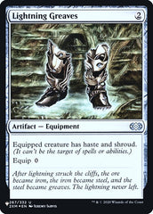 Grevas Faiscantes / Lightning Greaves - Magic: The Gathering - MoxLand