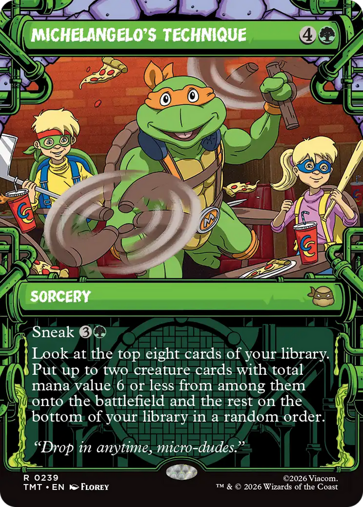 Michelangelo's Technique - Magic: The Gathering - MoxLand