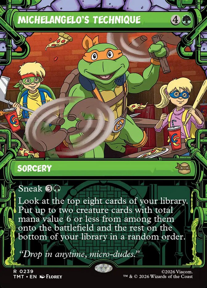 Michelangelo's Technique - Magic: The Gathering - MoxLand