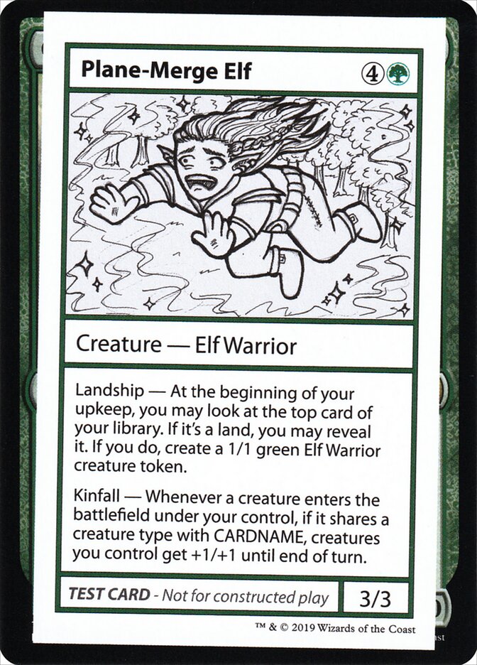 Plane-Merge Elf - Magic: The Gathering - MoxLand