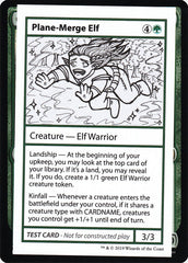 Plane-Merge Elf - Magic: The Gathering - MoxLand