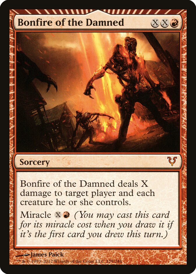 Fogueira dos Malditos / Bonfire of the Damned - Magic: The Gathering - MoxLand