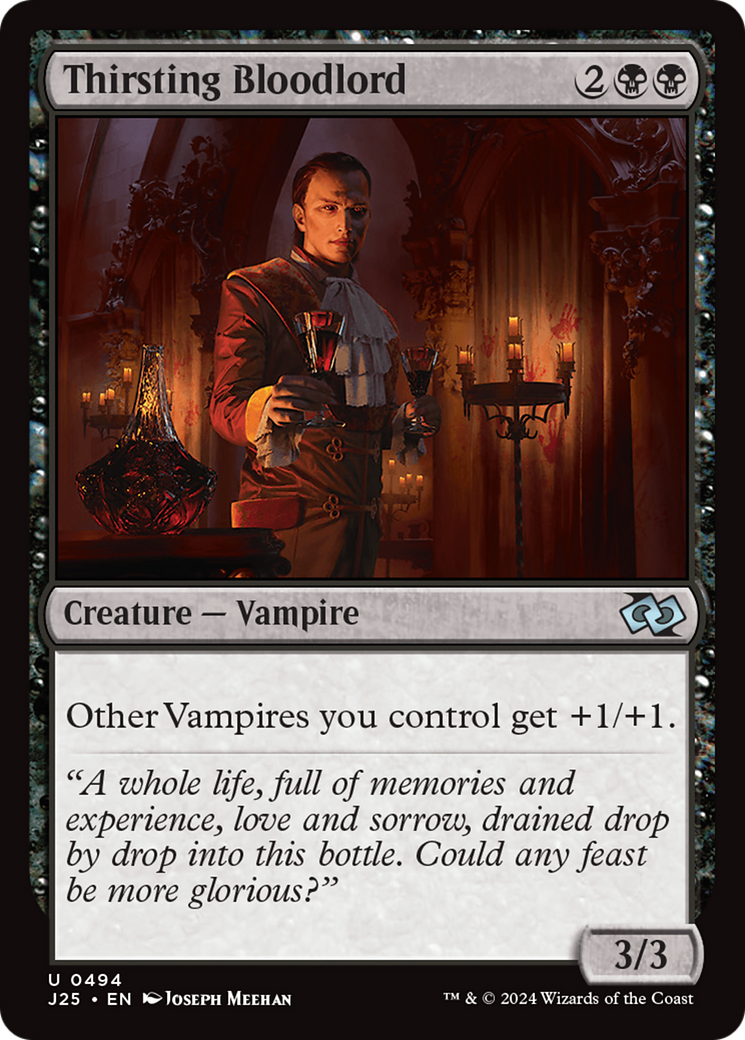 Senhor Vampiro Sedento / Thirsting Bloodlord - Magic: The Gathering - MoxLand