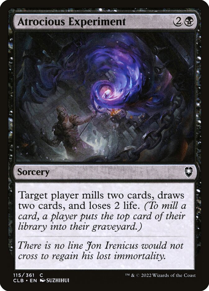 Experimento Atroz / Atrocious Experiment - Magic: The Gathering - MoxLand