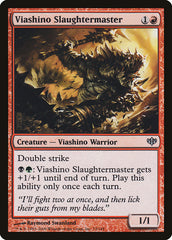 Mestre do Massacre Viashino / Viashino Slaughtermaster - Magic: The Gathering - MoxLand