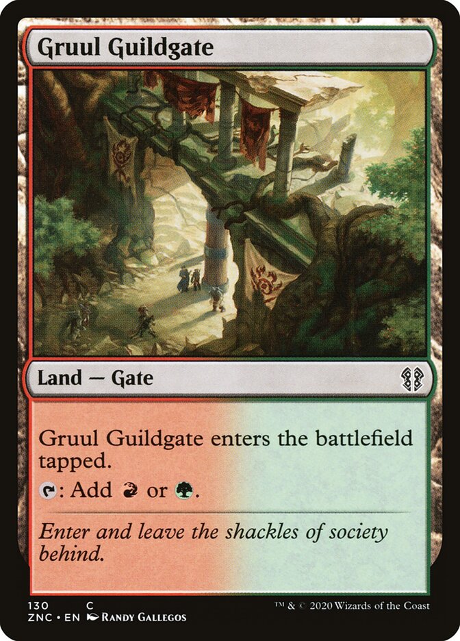 Portão da Guilda Gruul / Gruul Guildgate - Magic: The Gathering - MoxLand