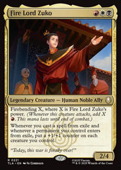 Senhor do Fogo Zuko / Fire Lord Zuko - Magic: The Gathering - MoxLand