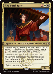 Senhor do Fogo Zuko / Fire Lord Zuko - Magic: The Gathering - MoxLand