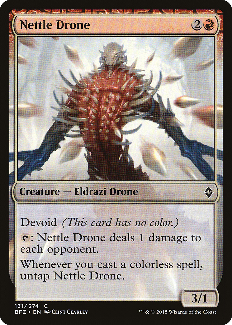 Zangão Espinhoso / Nettle Drone - Magic: The Gathering - MoxLand