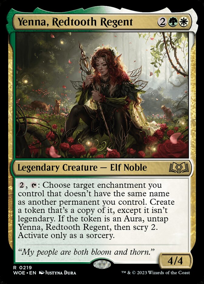 Yenna, Regente de Rubrodente / Yenna, Redtooth Regent - Magic: The Gathering - MoxLand