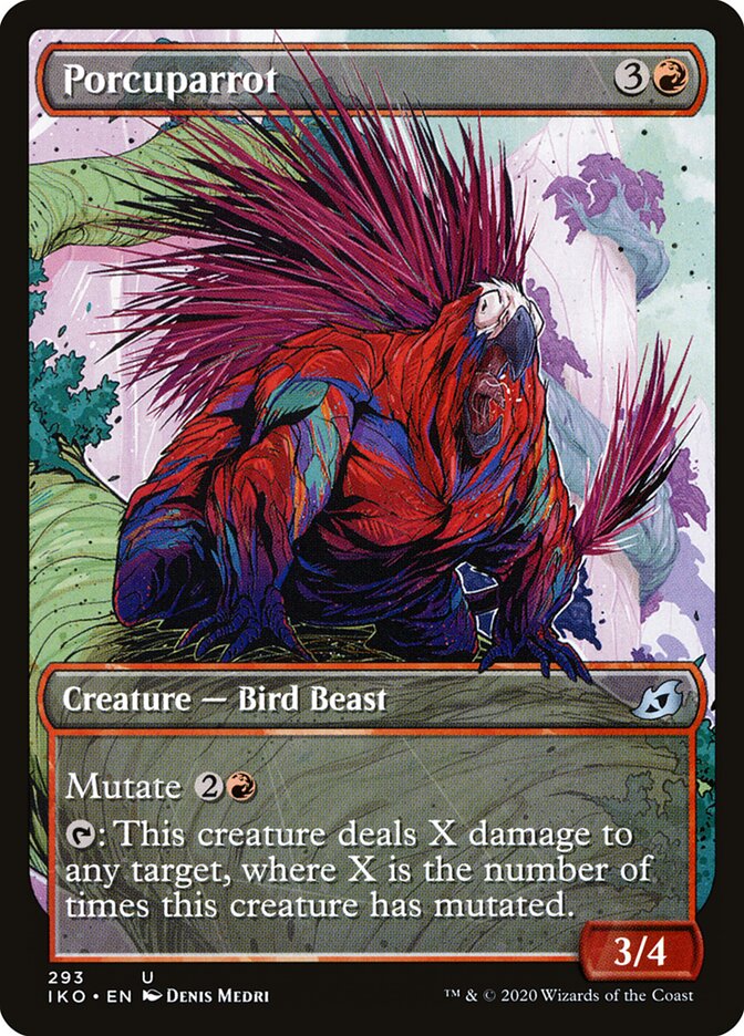 Papagaio-espinho / Porcuparrot - Magic: The Gathering - MoxLand