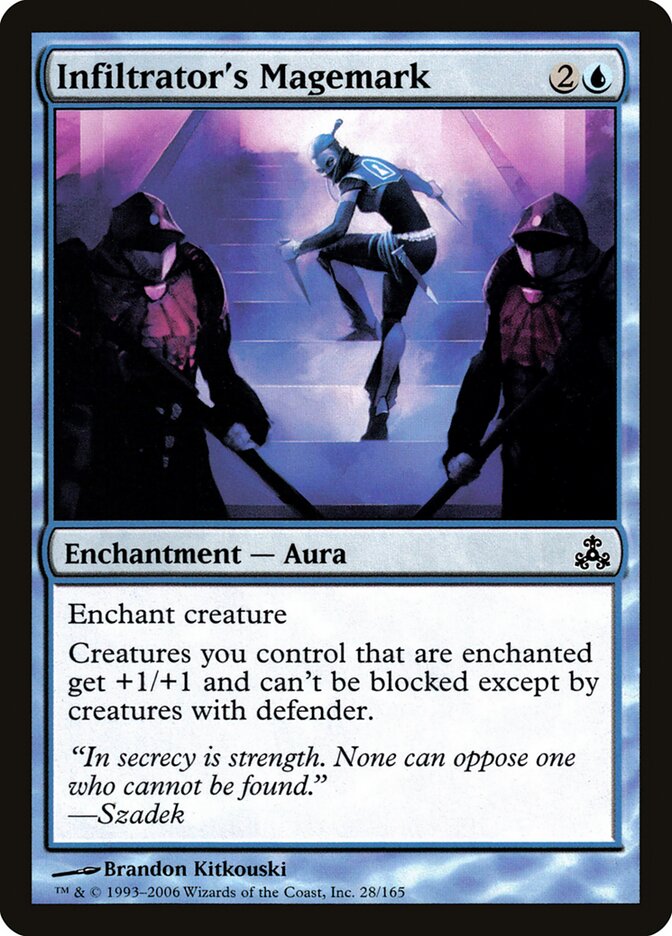 Sinal Mágico do Infiltrado / Infiltrator's Magemark - Magic: The Gathering - MoxLand