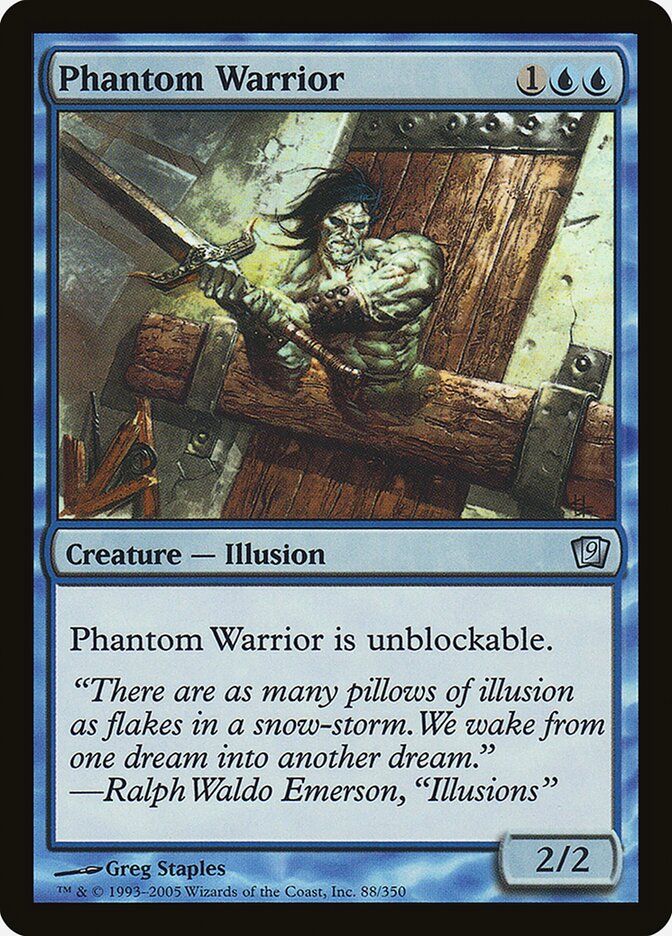 Guerreiro Fantasma / Phantom Warrior - Magic: The Gathering - MoxLand