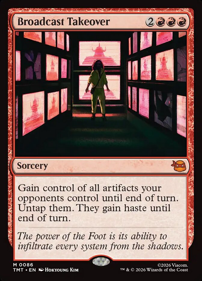Broadcast Takeover - Magic: The Gathering - MoxLand