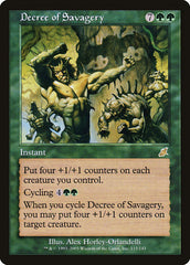 Decreto de Selvageria / Decree of Savagery - Magic: The Gathering - MoxLand