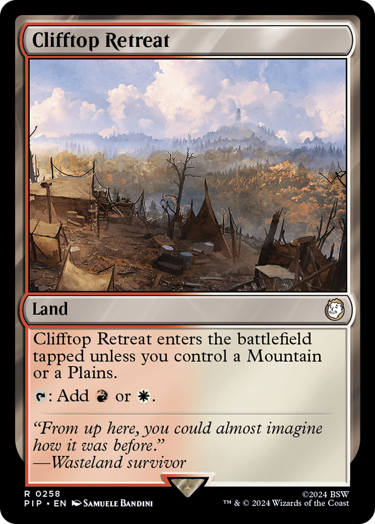 Retiro da Falésia / Clifftop Retreat - Magic: The Gathering - MoxLand