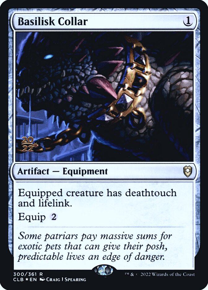 Colar de Basilisco / Basilisk Collar - Magic: The Gathering - MoxLand