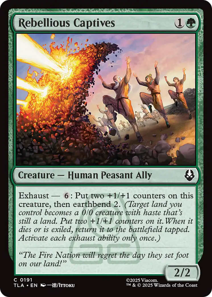 Cativos Rebeldes / Rebellious Captives - Magic: The Gathering - MoxLand