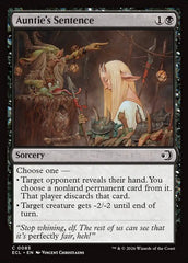 Sentença da Titia / Auntie's Sentence - Magic: The Gathering - MoxLand