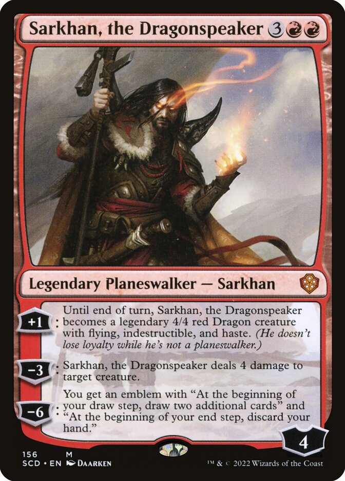 Sarkhan, Porta-voz dos Dragões / Sarkhan, the Dragonspeaker - Magic: The Gathering - MoxLand