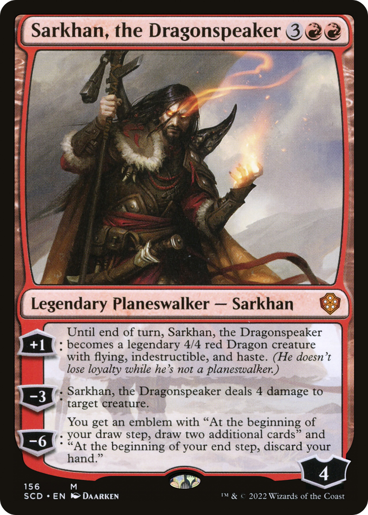 Sarkhan, Porta-voz dos Dragões / Sarkhan, the Dragonspeaker - Magic: The Gathering - MoxLand