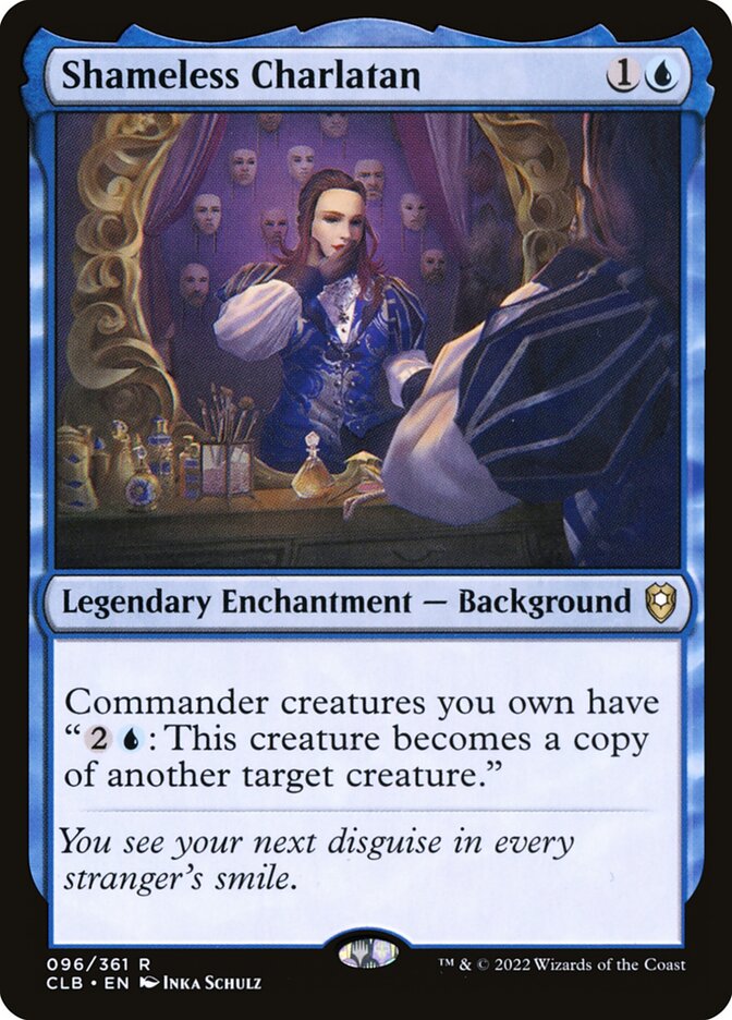 Charlatão Descarado / Shameless Charlatan - Magic: The Gathering - MoxLand