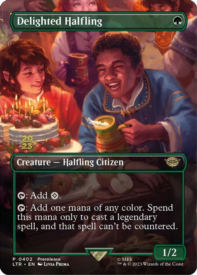 Pequenina Deliciada / Delighted Halfling - Magic: The Gathering - MoxLand