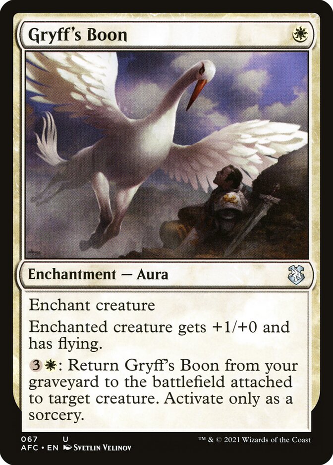 Dádiva do Grifino / Gryff's Boon - Magic: The Gathering - MoxLand
