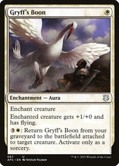 Dádiva do Grifino / Gryff's Boon - Magic: The Gathering - MoxLand