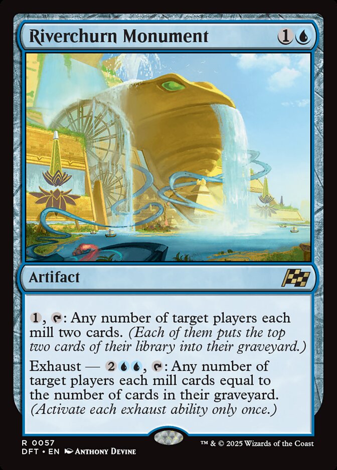 Monumento do Fluviofluxo / Riverchurn Monument - Magic: The Gathering - MoxLand
