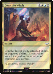Negar a Bruxa / Deny the Witch - Magic: The Gathering - MoxLand