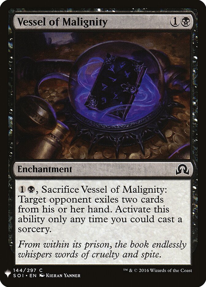 Receptáculo da Malignidade / Vessel of Malignity - Magic: The Gathering - MoxLand