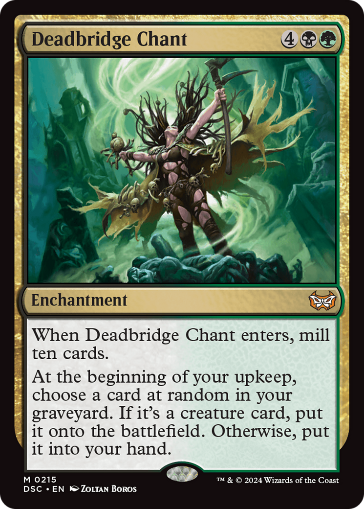 Cântico de Ponte Mortífera / Deadbridge Chant - Magic: The Gathering - MoxLand
