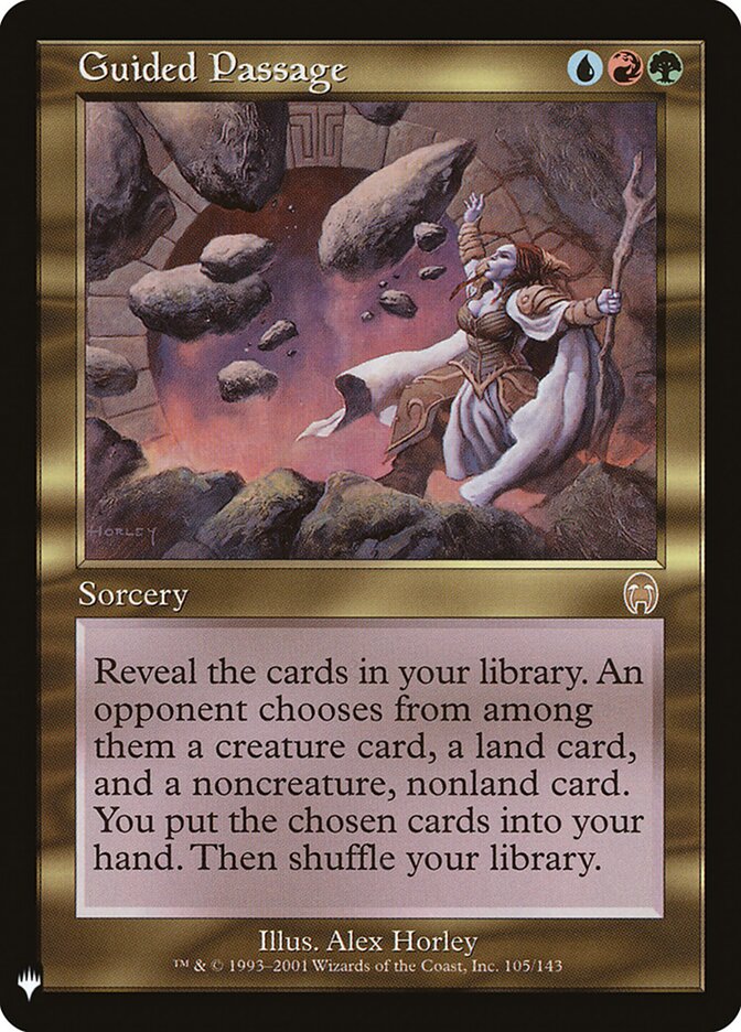 Passagem Dirigida / Guided Passage - Magic: The Gathering - MoxLand