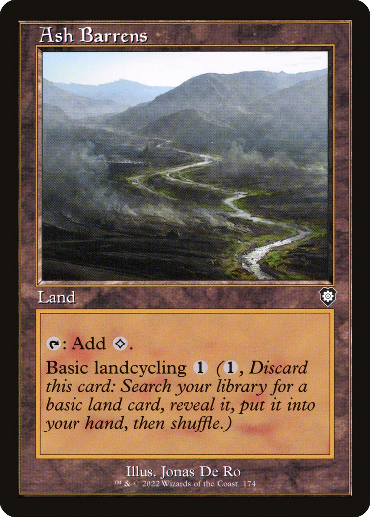 Desolação Fumegante / Ash Barrens - Magic: The Gathering - MoxLand