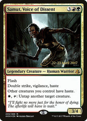 Samut, Voz da Dissensão / Samut, Voice of Dissent - Magic: The Gathering - MoxLand