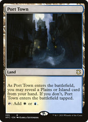 Cidade Portuária / Port Town - Magic: The Gathering - MoxLand